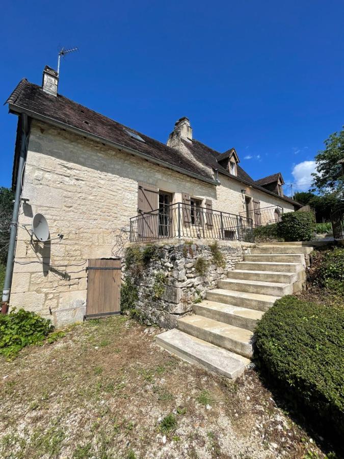 Domaine Du Bonheur En Pierre Avec Piscine, Proche Sarlat Carlux Exterior foto