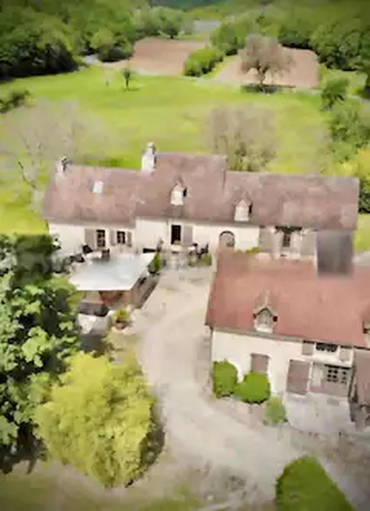 Domaine Du Bonheur En Pierre Avec Piscine, Proche Sarlat Carlux Exterior foto