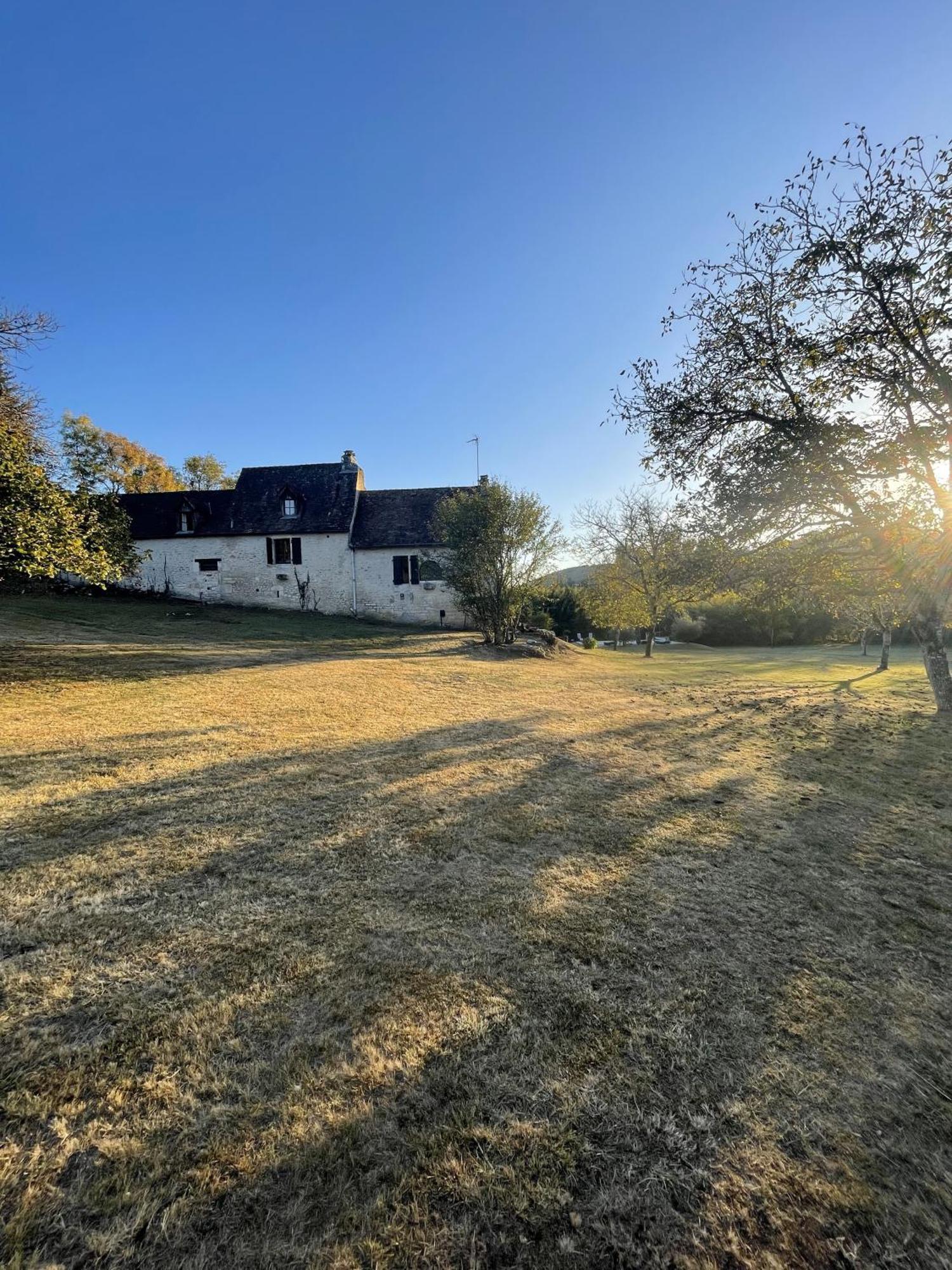 Domaine Du Bonheur En Pierre Avec Piscine, Proche Sarlat Carlux Exterior foto